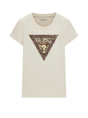 Guess T-shirt Donna Mod. W6YI31 K4350 G012 Panna