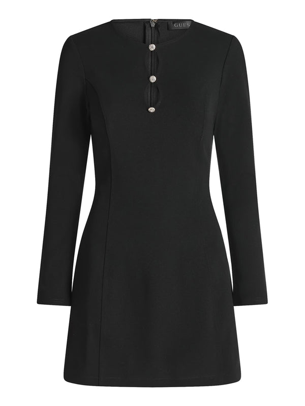 Guess Abito Donna Mod. W6YK16 K4369 JBLK Nero
