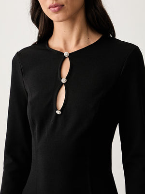 Guess Abito Donna Mod. W6YK16 K4369 JBLK Nero