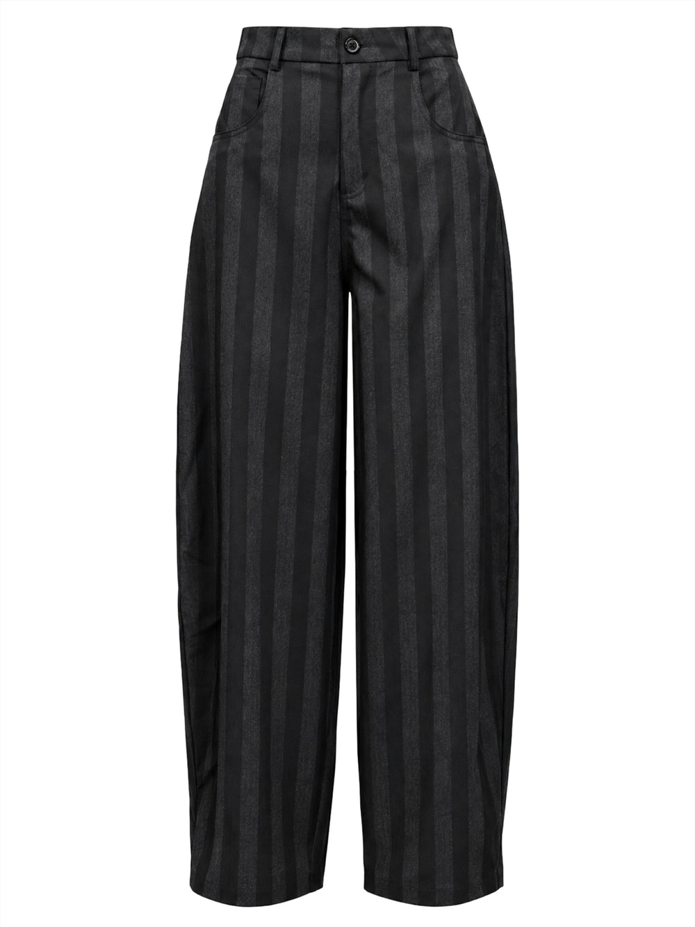 I AM Pantalone Donna Mod. 26258 RIGA NERO/GRIGIO
