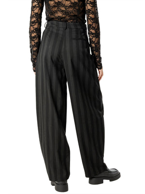 I AM Pantalone Donna Mod. 26258 RIGA NERO/GRIGIO