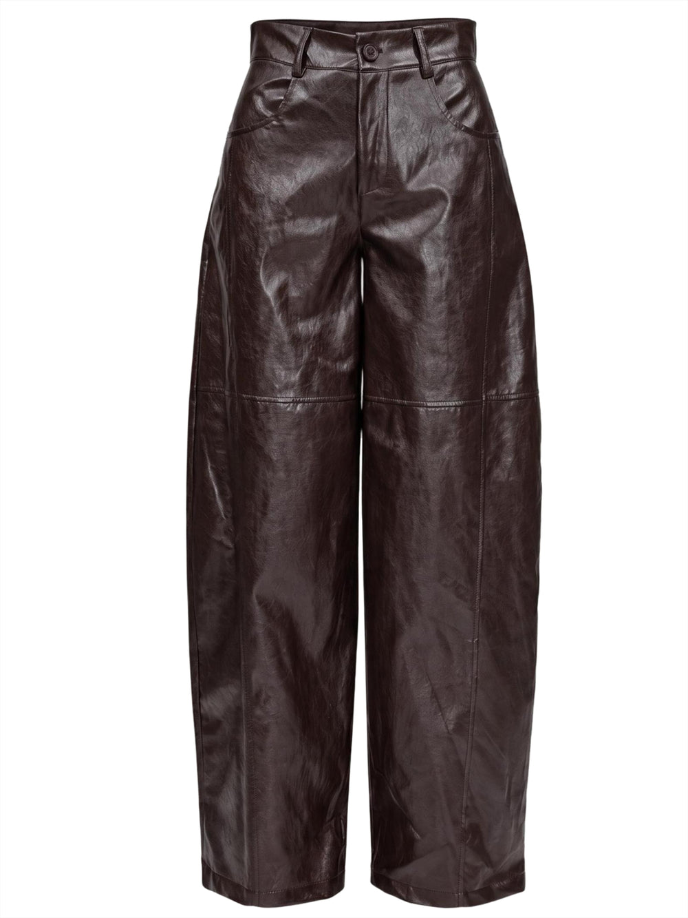 I AM Pantalone Donna Mod. 26397 BARRELL MORO Moro