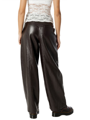 I AM Pantalone Donna Mod. 26397 BARRELL MORO Moro