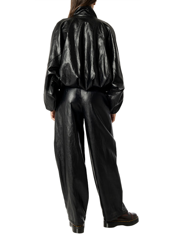 I AM Giubbino Donna Mod. 26523 ECOPELLE NERO Nero