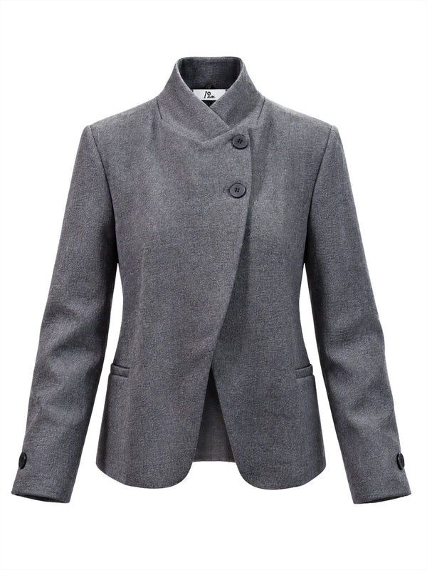 I AM Giacca Donna Mod. 26572 GRIGIO Grigio