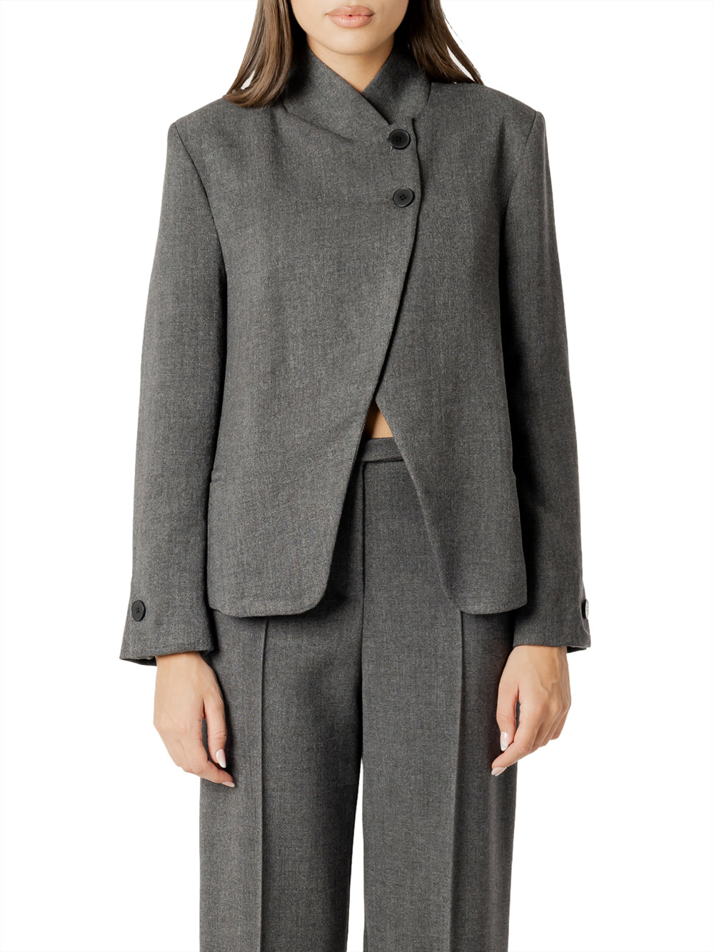 I AM Giacca Donna Mod. 26572 GRIGIO Grigio