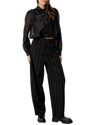 I AM Camicia m/l Donna Mod. 26672 PALLONCINO NERO Nero
