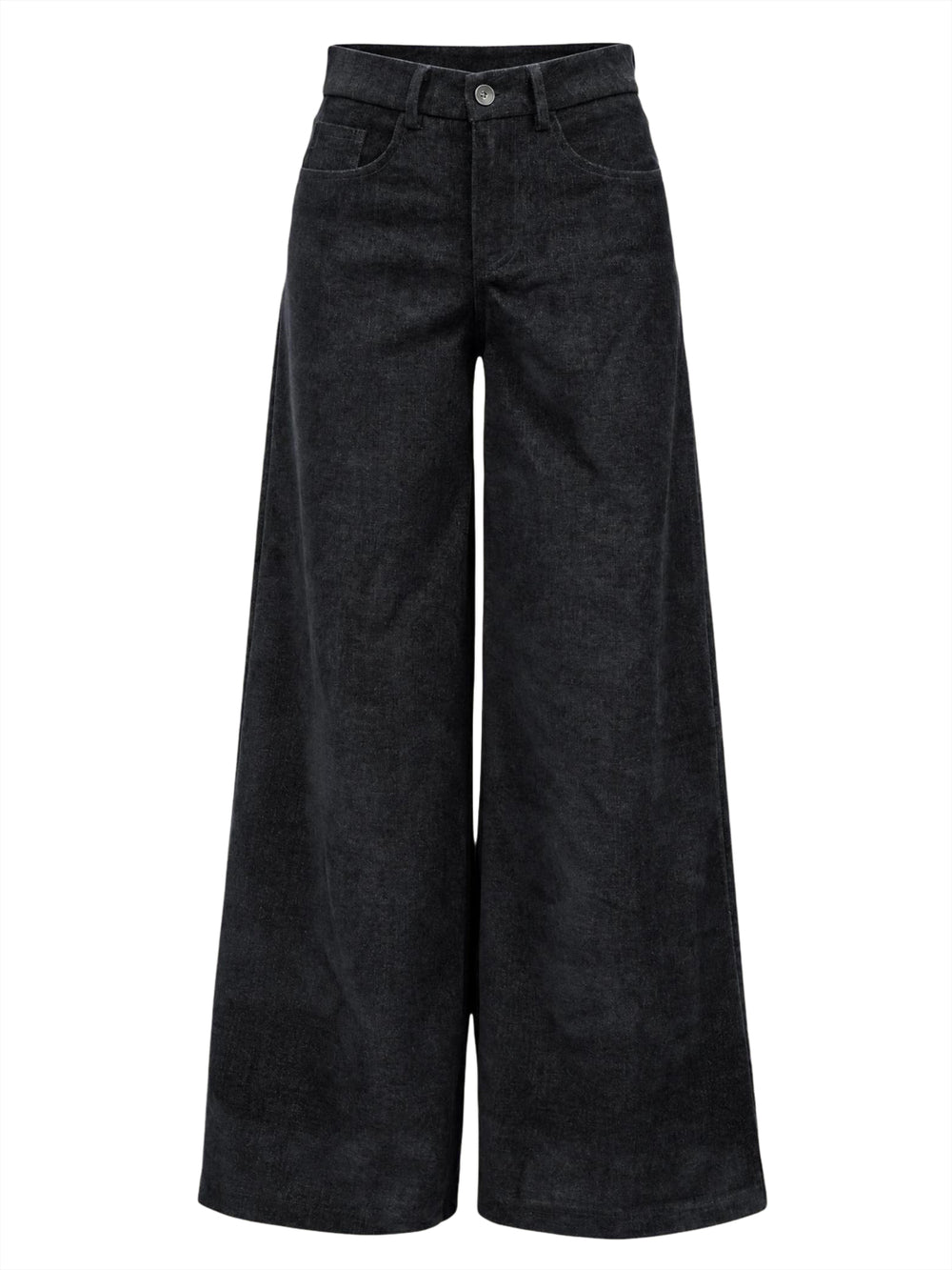 I AM Pantalone Donna Mod. 26728 VELLUTO NERO Nero