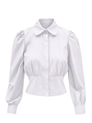 I AM Camicia m/l Donna Mod. L020 BIANCO Bianco