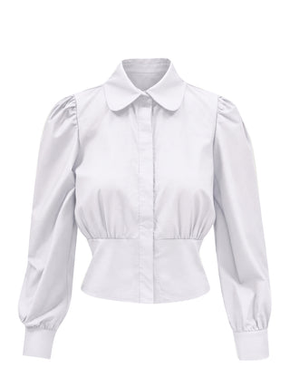 I AM Camicia m/l Donna Mod. L020 BIANCO Bianco