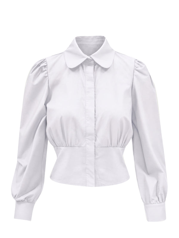 I AM Camicia m/l Donna Mod. L020 BIANCO Bianco