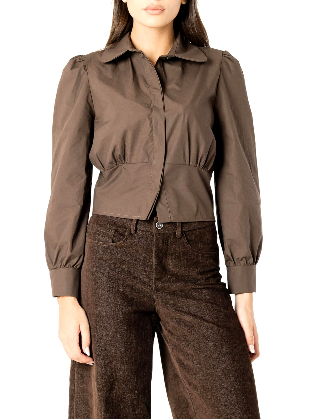 I AM Camicia m/l Donna Mod. L020 MORO Moro