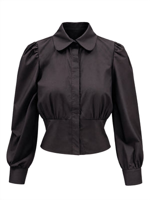 I AM Camicia m/l Donna Mod. L020 NERO Nero