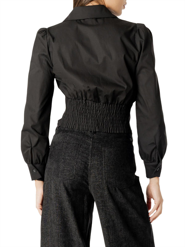 I AM Camicia m/l Donna Mod. L020 NERO Nero