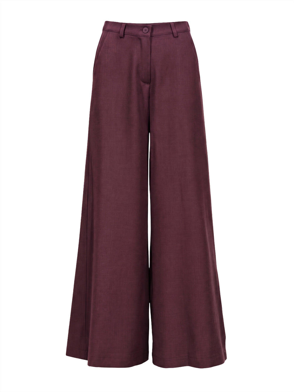 I AM Pantalone Donna Mod. L023 PRUGNA Prugna