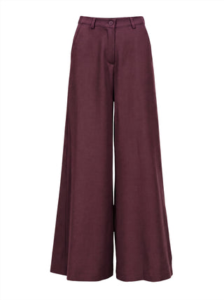 I AM Pantalone Donna Mod. L023 PRUGNA Prugna