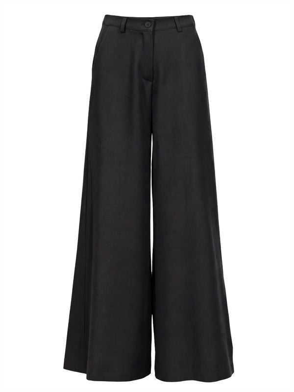 I AM Pantalone Donna Mod. L023 NERO Nero
