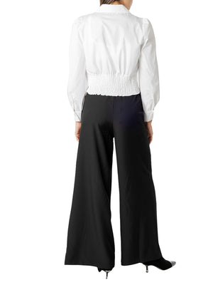 I AM Pantalone Donna Mod. L023 NERO Nero