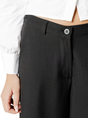 I AM Pantalone Donna Mod. L023 NERO Nero