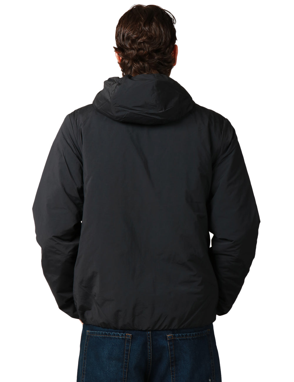 K-Way Giubbotto corto Uomo Mod. K2136DW JACK PLAIN USY Nero