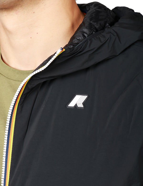 K-Way Giubbotto corto Uomo Mod. K2136DW JACK PLAIN USY Nero