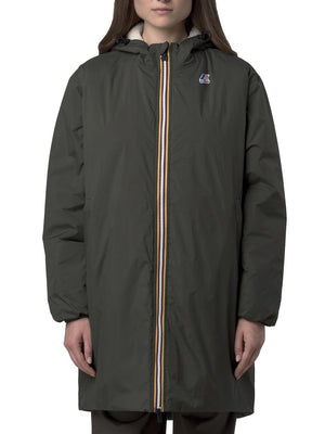K-Way Impermeabile Unisex Mod. K21516W LE VRAI 4.0 EIF ORS WMR Verde