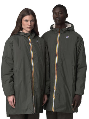 K-Way Impermeabile Unisex Mod. K21516W LE VRAI 4.0 EIF ORS WMR Verde