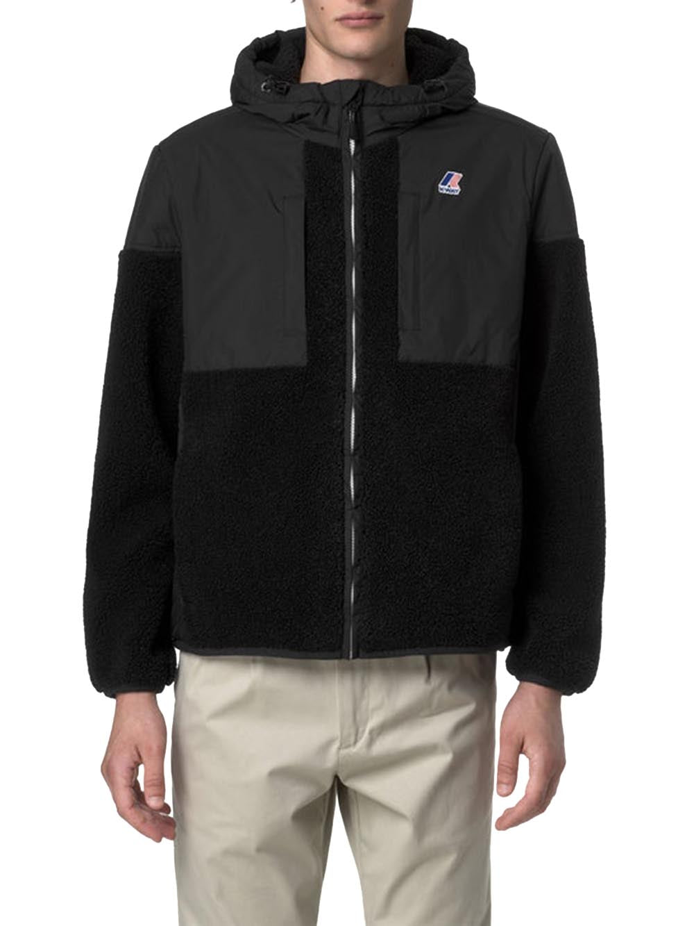 K-Way Giubbotto corto UNISEX Mod. K5122SW SAMSON 4.0 ORS USY Nero