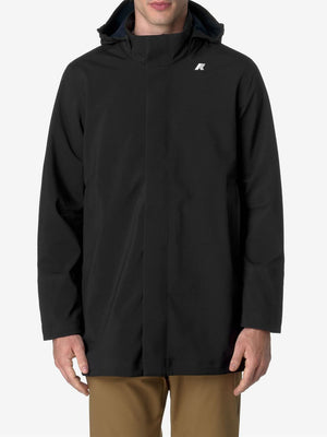 K-Way Impermeabile Uomo Mod. K6116YW DUKE BON A3C Nero