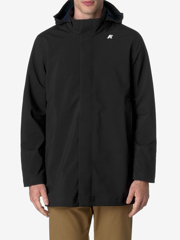 K-Way Impermeabile Uomo Mod. K6116YW DUKE BON A3C Nero