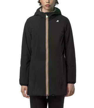 K-Way Giubbotto lungo Donna Mod. K6128UW DENISE DBN Nero