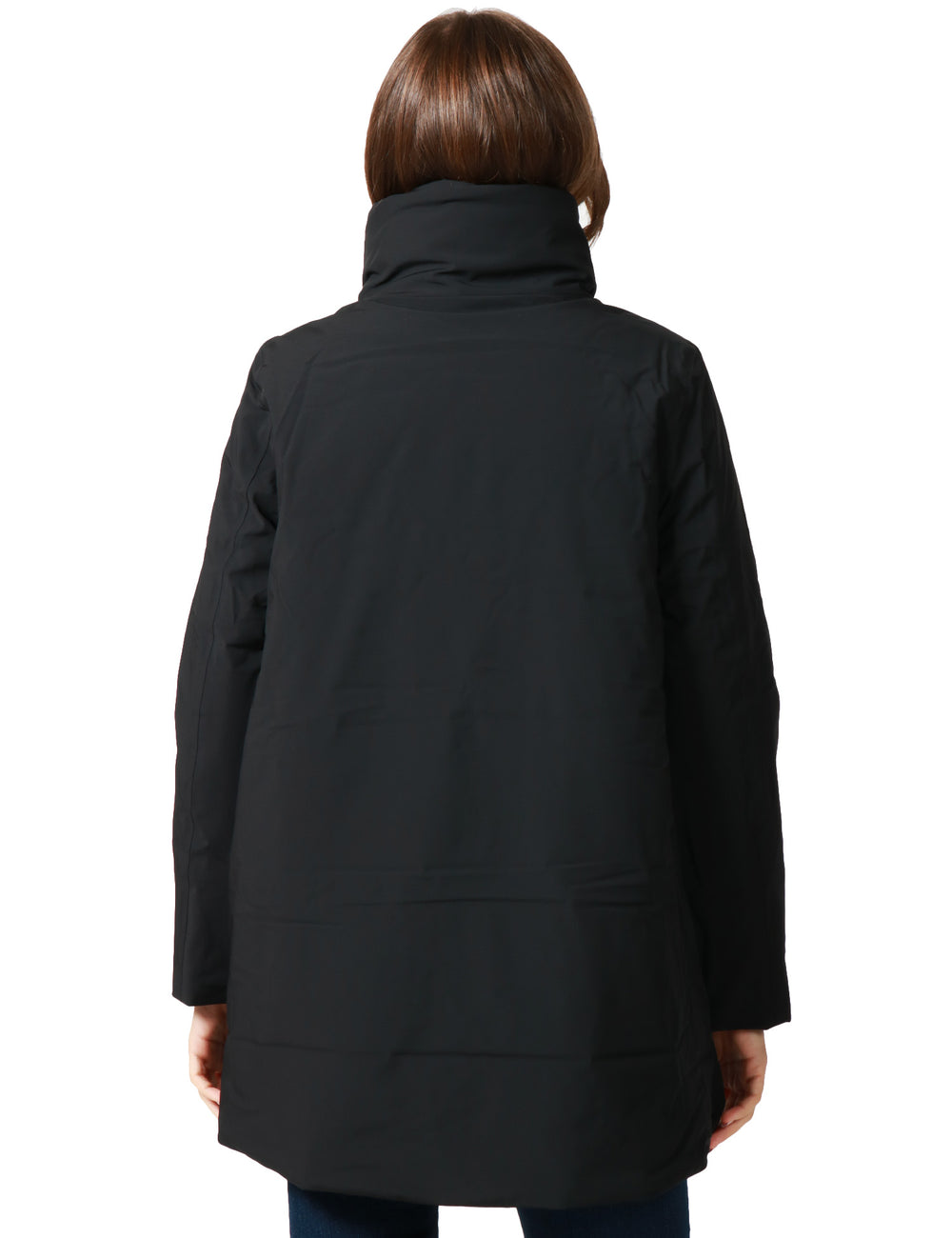 K-Way Giubbotto lungo Donna Mod. K7125LW MARLA USY Nero