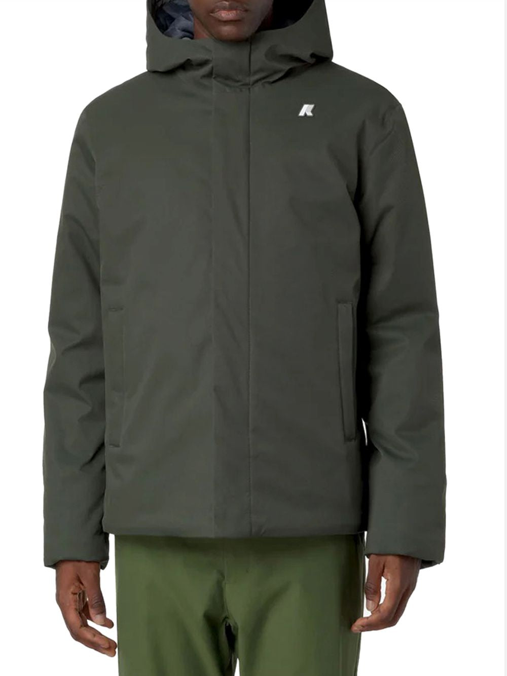 K-Way Giubbotto corto Uomo Mod. K8133DW JACKO TWIL MA AL7 Verde