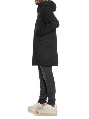 K-Way Giubbotto lungo Uomo Mod. K8133FW JARNO TW MA AL8 Nero