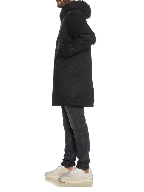 K-Way Giubbotto lungo Uomo Mod. K8133FW JARNO TW MA AL8 Nero
