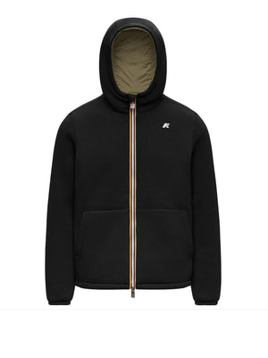 K-Way Giubbotto corto Uomo Mod. K8142YW JACK SPAC NAY DOU DBZ Nero