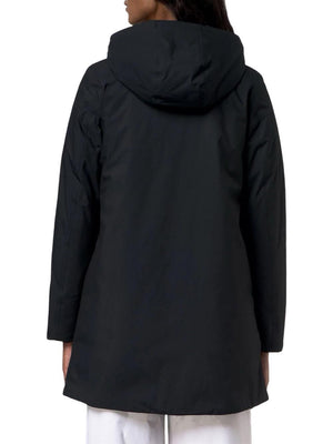 K-Way Giubbotto corto Donna Mod. K81449W LIL TWILL DCB Nero