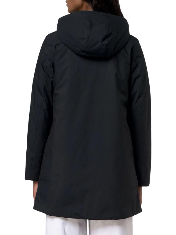 K-Way Giubbotto corto Donna Mod. K81449W LIL TWILL DCB Nero