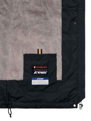 K-Way Giubbotto corto Donna Mod. K81449W LIL TWILL DCB Nero