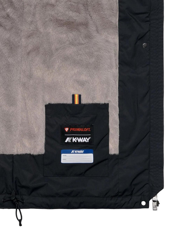 K-Way Giubbotto corto Donna Mod. K81449W LIL TWILL DCB Nero