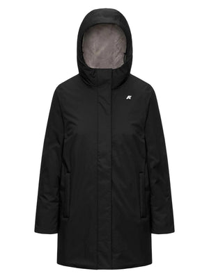 K-Way Giubbotto corto Donna Mod. K81449W LIL TWILL DCB Nero