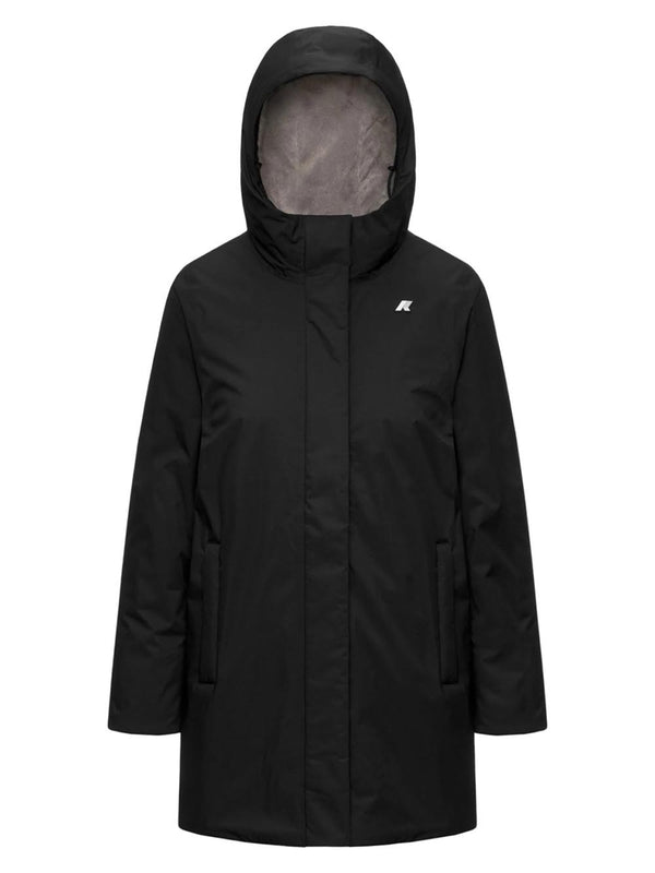 K-Way Giubbotto corto Donna Mod. K81449W LIL TWILL DCB Nero