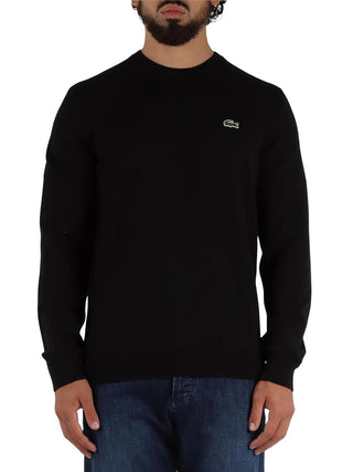 Lacoste Maglione Girocollo Uomo Mod. AH0128 COTONE 031 Nero