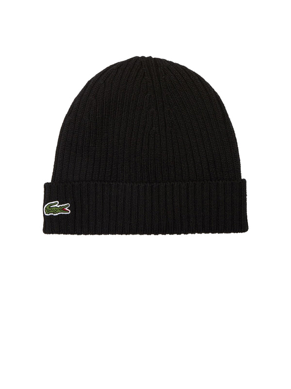 Lacoste Cappello Uomo Mod. RB001 LANA 031 Nero