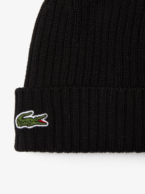 Lacoste Cappello Uomo Mod. RB001 LANA 031 Nero