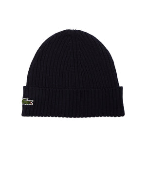Lacoste Cappello Uomo Mod. RB001 LANA 166 Blu