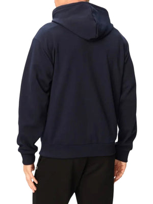 Lacoste Felpa Zip Uomo Mod. SH8864 FELPATA 166 Blu