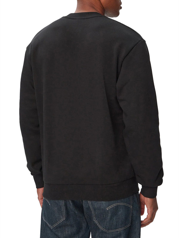 Lacoste Felpa G Uomo Mod. SH8868 FELPATA 031 Nero