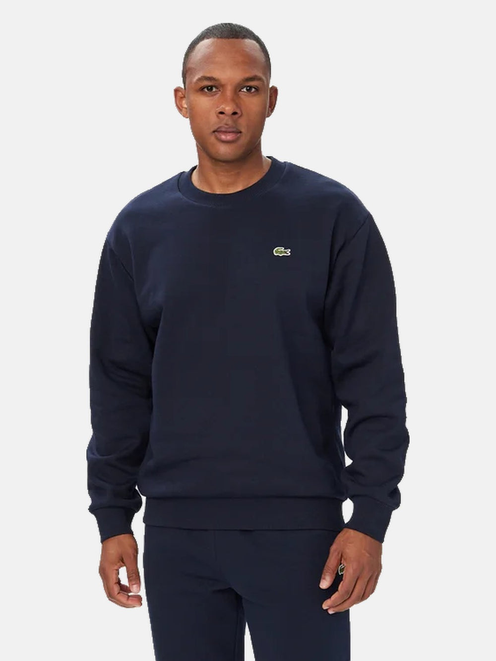 Lacoste Felpa G Uomo Mod. SH8868 FELPATA 166 Blu