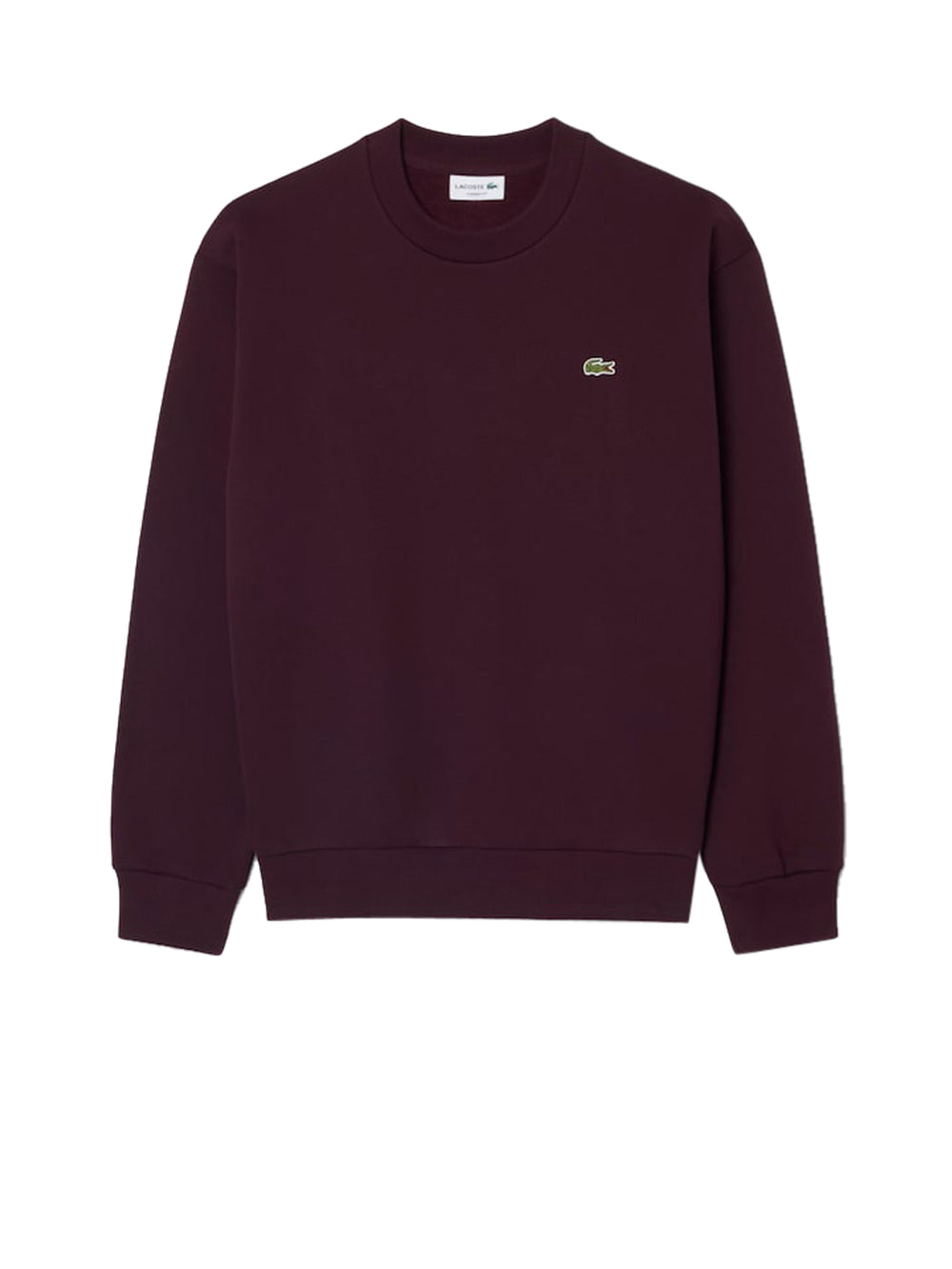 Lacoste Felpa G Uomo Mod. SH8868 FELPATA 3KE Bordeau